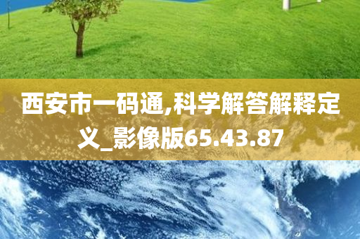 西安市一码通,科学解答解释定义_影像版65.43.87