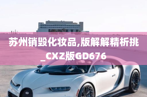 苏州销毁化妆品,版解解精析挑_CXZ版GD676