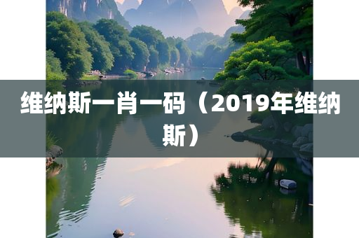 维纳斯一肖一码（2019年维纳斯）