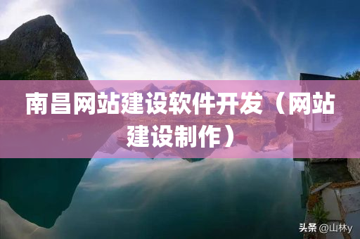 南昌网站建设软件开发（网站建设制作）