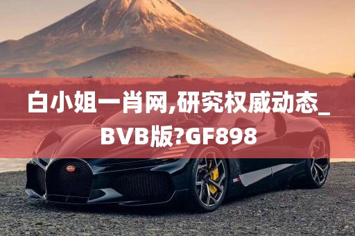 白小姐一肖网,研究权威动态_BVB版?GF898