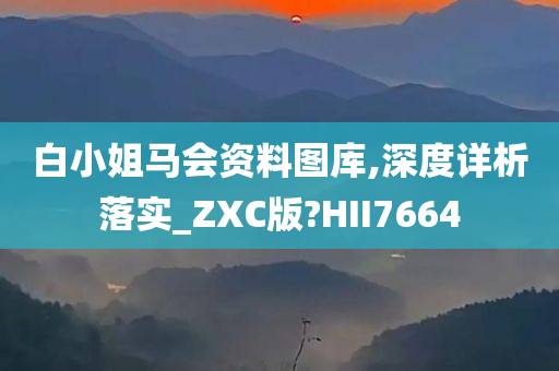 白小姐马会资料图库,深度详析落实_ZXC版?HII7664