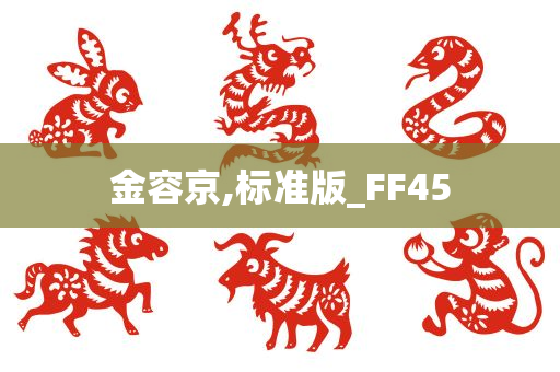 金容京,标准版_FF45