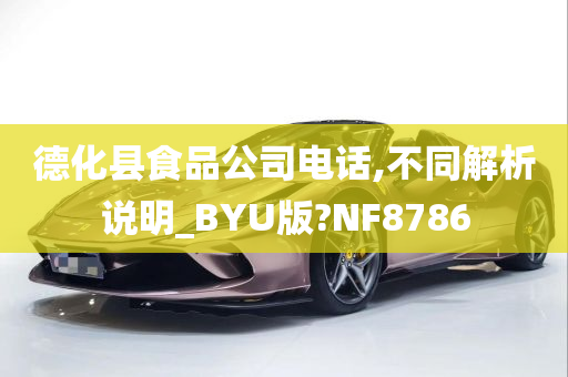 德化县食品公司电话,不同解析说明_BYU版?NF8786