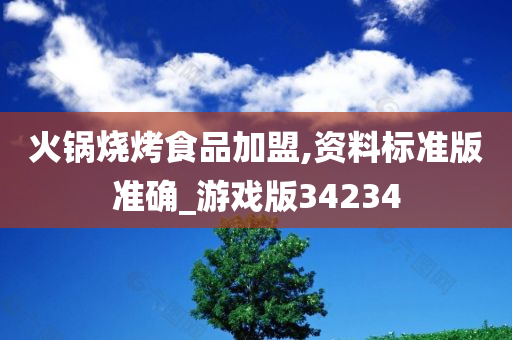 火锅烧烤食品加盟,资料标准版准确_游戏版34234