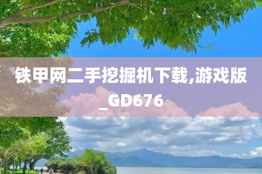 铁甲网二手挖掘机下载,游戏版_GD676