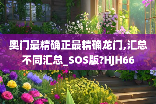 奥门最精确正最精确龙门,汇总不同汇总_SOS版?HJH66