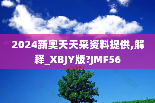 2024新奥天天采资料提供,解释_XBJY版?JMF56