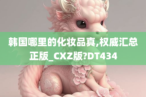 韩国哪里的化妆品真,权威汇总正版_CXZ版?DT434