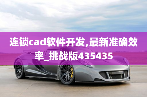 连锁cad软件开发,最新准确效率_挑战版435435