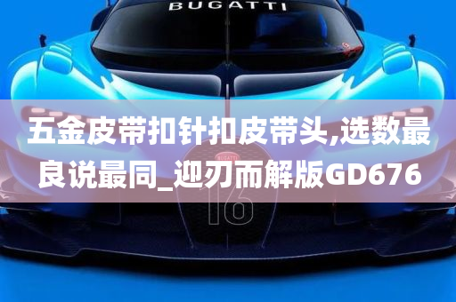 五金皮带扣针扣皮带头,选数最良说最同_迎刃而解版GD676