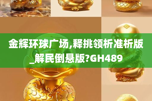 金辉环球广场,释挑领析准析版_解民倒悬版?GH489