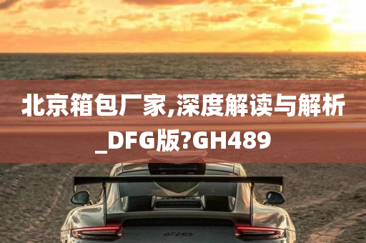 北京箱包厂家,深度解读与解析_DFG版?GH489