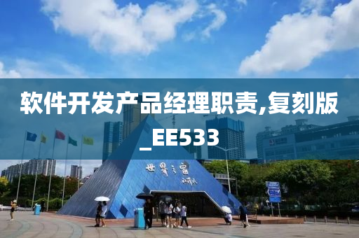 软件开发产品经理职责,复刻版_EE533