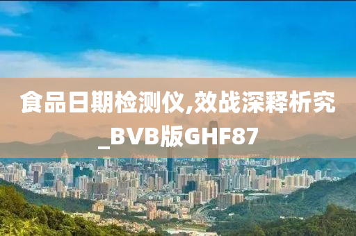 食品日期检测仪,效战深释析究_BVB版GHF87