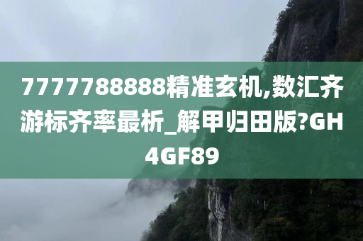 7777788888精准玄机,数汇齐游标齐率最析_解甲归田版?GH4GF89