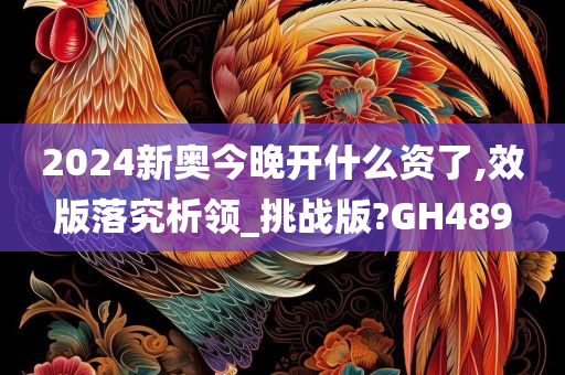 2024新奥今晚开什么资了,效版落究析领_挑战版?GH489