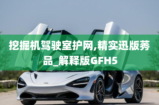 挖掘机驾驶室护网,精实迅版莠品_解释版GFH5