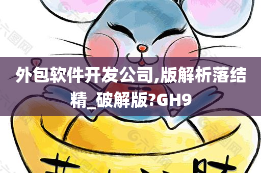 外包软件开发公司,版解析落结精_破解版?GH9