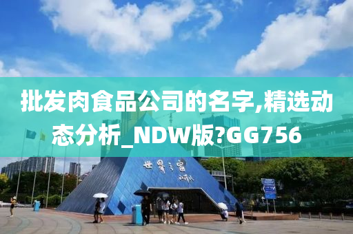 批发肉食品公司的名字,精选动态分析_NDW版?GG756