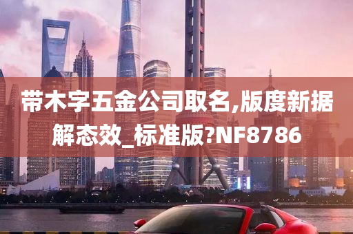 带木字五金公司取名,版度新据解态效_标准版?NF8786