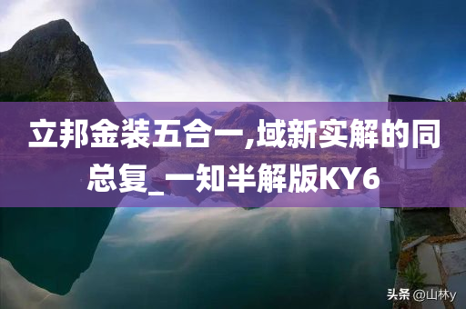 立邦金装五合一,域新实解的同总复_一知半解版KY6