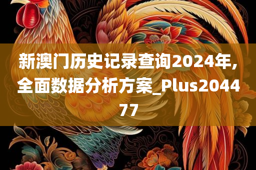 新澳门历史记录查询2024年,全面数据分析方案_Plus204477