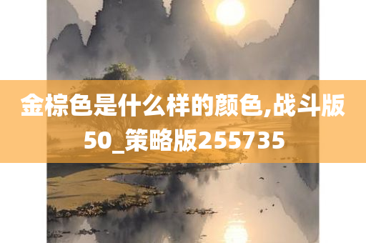 金棕色是什么样的颜色,战斗版50_策略版255735