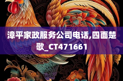 漳平家政服务公司电话,四面楚歌_CT471661