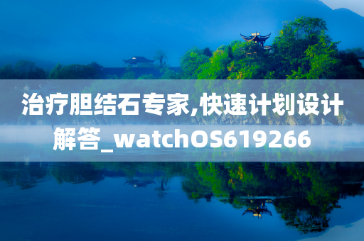 治疗胆结石专家,快速计划设计解答_watchOS619266