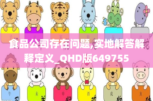 食品公司存在问题,实地解答解释定义_QHD版649755