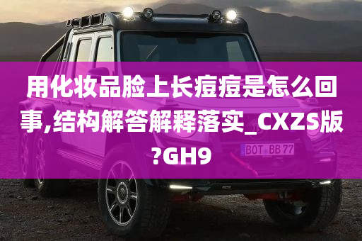 用化妆品脸上长痘痘是怎么回事,结构解答解释落实_CXZS版?GH9