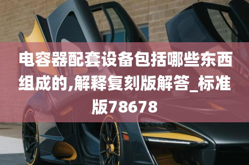 电容器配套设备包括哪些东西组成的,解释复刻版解答_标准版78678