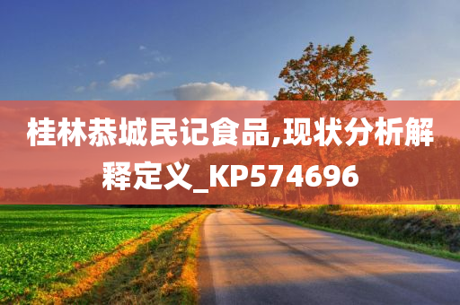 桂林恭城民记食品,现状分析解释定义_KP574696