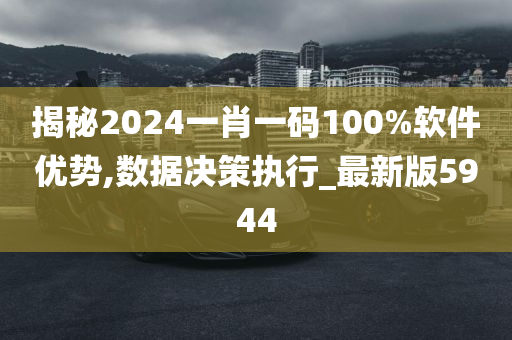 揭秘2024一肖一码100%软件优势,数据决策执行_最新版5944