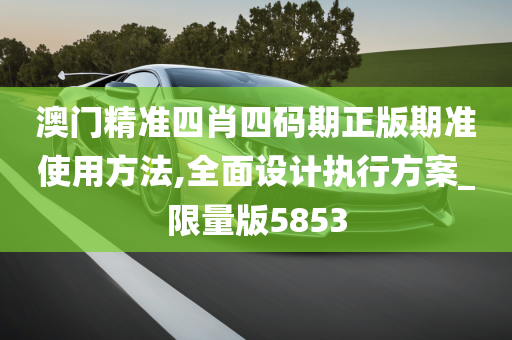 澳门精准四肖四码期正版期准使用方法,全面设计执行方案_限量版5853