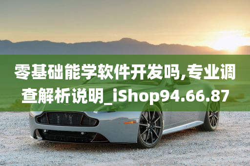 零基础能学软件开发吗,专业调查解析说明_iShop94.66.87