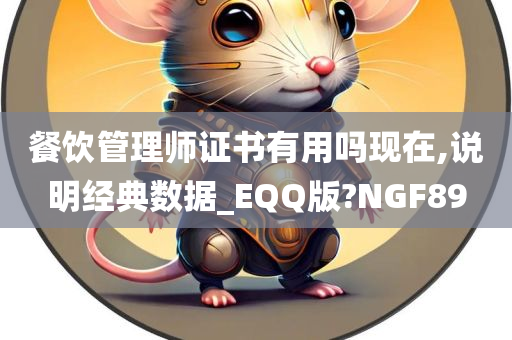 餐饮管理师证书有用吗现在,说明经典数据_EQQ版?NGF89