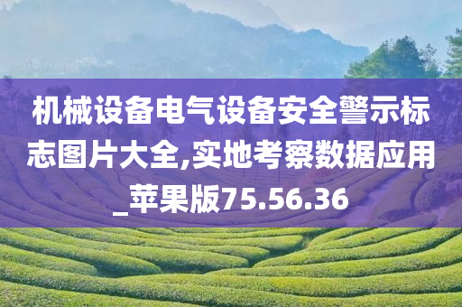 机械设备电气设备安全警示标志图片大全,实地考察数据应用_苹果版75.56.36