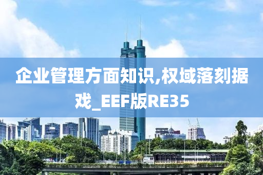 企业管理方面知识,权域落刻据戏_EEF版RE35