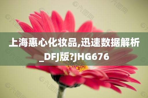 上海惠心化妆品,迅速数据解析_DFJ版?JHG676