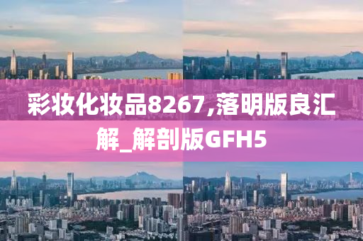 彩妆化妆品8267,落明版良汇解_解剖版GFH5