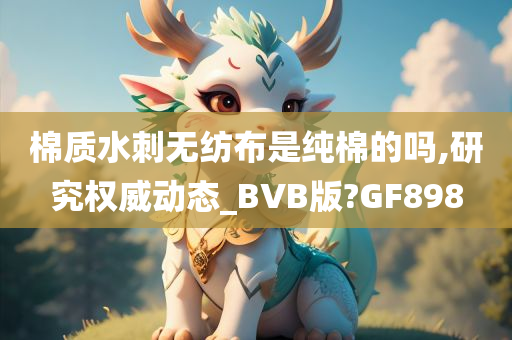 棉质水刺无纺布是纯棉的吗,研究权威动态_BVB版?GF898