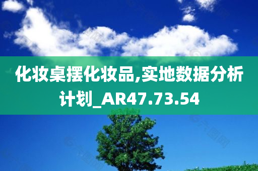 化妆桌摆化妆品,实地数据分析计划_AR47.73.54