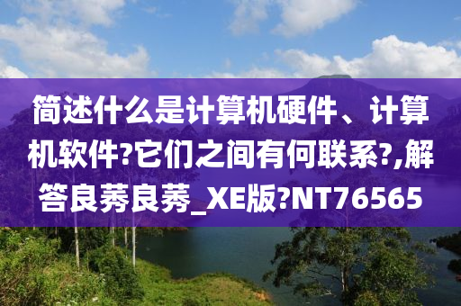 简述什么是计算机硬件、计算机软件?它们之间有何联系?,解答良莠良莠_XE版?NT76565