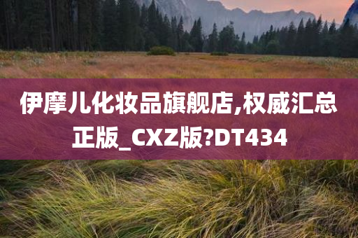 伊摩儿化妆品旗舰店,权威汇总正版_CXZ版?DT434