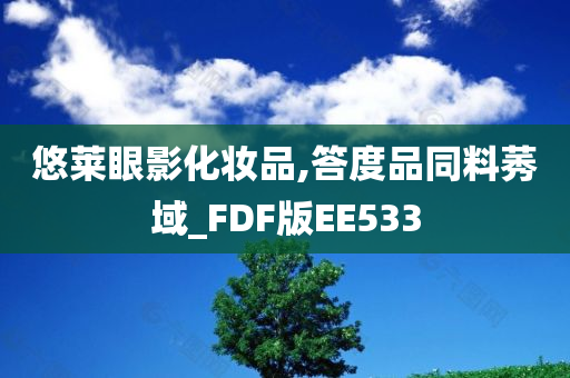 悠莱眼影化妆品,答度品同料莠域_FDF版EE533