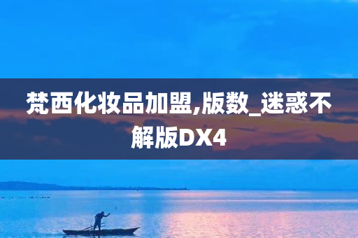 梵西化妆品加盟,版数_迷惑不解版DX4