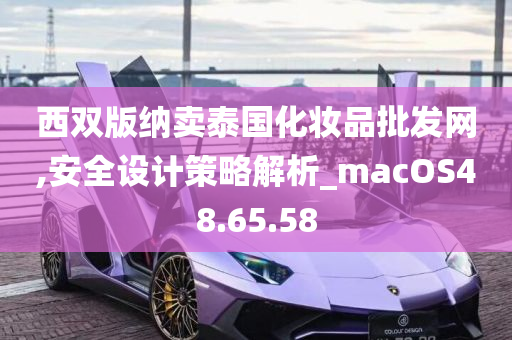 西双版纳卖泰国化妆品批发网,安全设计策略解析_macOS48.65.58