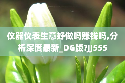 仪器仪表生意好做吗赚钱吗,分析深度最新_DG版?JJ555